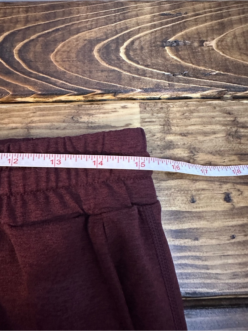 Quince Joggers Brick Red/Maroon Color, Size Medium - Picture 6 of 9